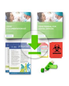 OSHA Manual  for Dental Offices + OSHA Documentation Kit Download