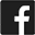black facebook icon